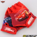 Guantes cortos ciclismo, scooter infantil Cars 3 rojo