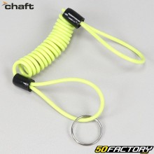 Chaft anti-theft reminder cable yellow