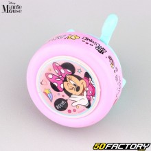 Campainha de bicicleta, patinete infantil Minnie Mouse rosa