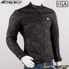 Jacket Gencod Motorcycle CE Approved Camouflage