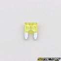 Mini flat fuses 20A yellow (box of 10)