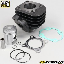 Cylindre piston fonte Ø40 mm 1PE40QMB (fixation échappement inclinée) Keeway, TNT, Generic KSR... 50 2T (axe Ø12mm) Fifty