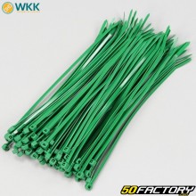 Plastic collars (rilsan) 3.6x200 mm WKK greens (100 pieces)