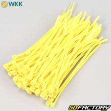 Plastic collars (rilsan) 2.5x100 mm WKK yolks (100 pieces)