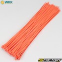 Plastic collars (rilsan) 4.8x430 mm WKK oranges (100 pieces)