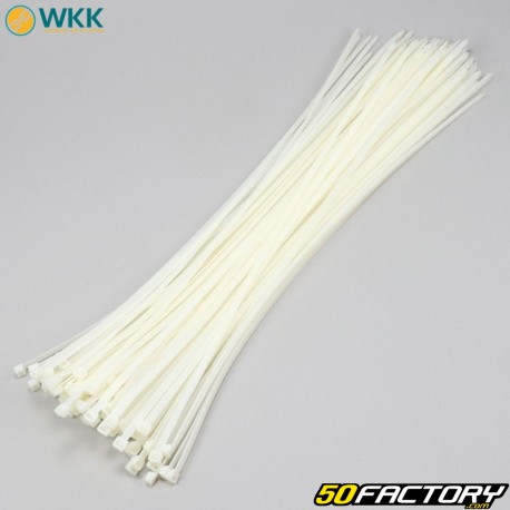 Plastic collars (rilsan) 7.6x615 mm WKK blanks (100 pieces)