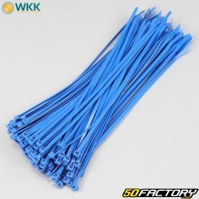 Plastic collars (rilsan) 4.8x300 mm WKK blue (100 pieces)