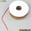 Heat shrink tubing Ø2.4-1.2 mm WKK red (10 meters)