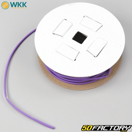 Guaina termorestringente Ø2.4-1.2 mm WKK viola (10 metri)