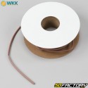 Heat shrink tubing Ø3.2-1.6 mm WKK brown (10 meters)