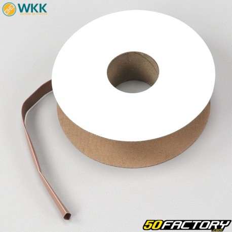 Heat shrink tubing Ø9.5-4.8 mm WKK brown (5 meters)