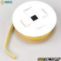 Tubo termorretráctil Ø9.5-4.8 mm WKK amarillo (5 metros)