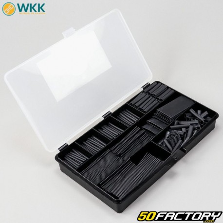 Heat-shrink sleeves WKK black (465 pieces)