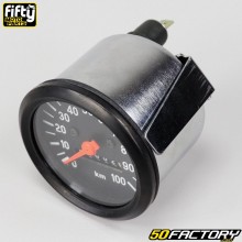 Tachometer Peugeot 103, MBK 51 (Felge in 17 Zoll) 100 km/h Fifty rund Ø60 mm