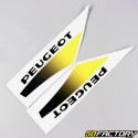 Dekor kit Peugeot  XNUMX SPX  Phase XNUMX gelb und schwarz