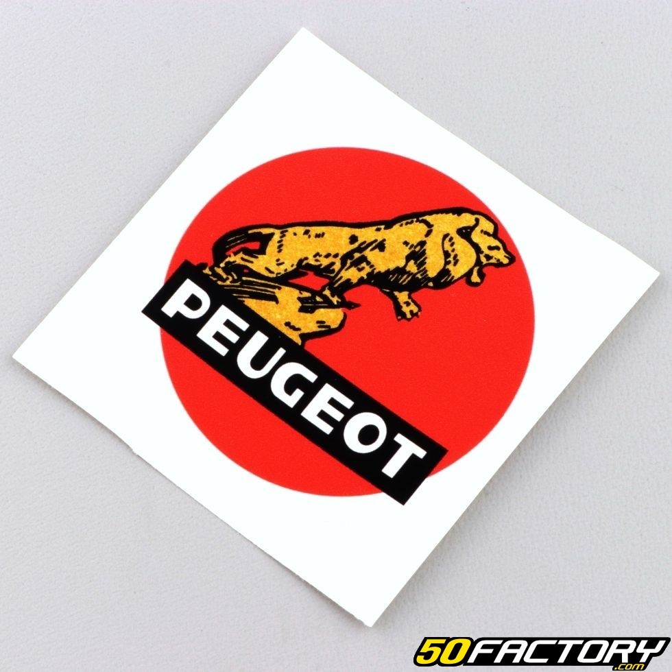 STICKER AUTOCOLLANT LOGO PEUGEOT ANCIEN 10 CM