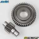 Transmission secondaire 14/43 Piaggio Liberty, Vespa Primavera 50 4T... Polini