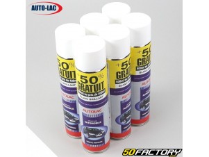 Peinture Autolac noir brillant 600ml (carton de 6)