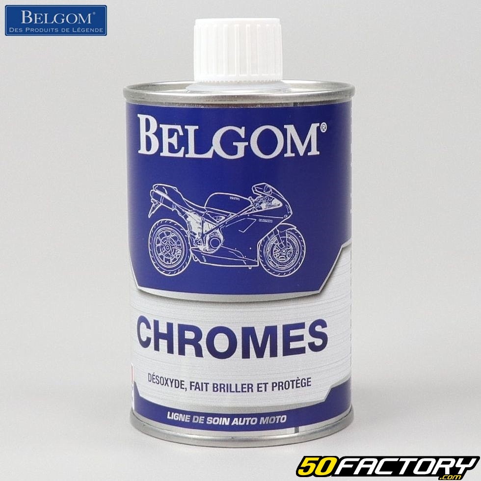 Belgom chromes 250ml (carton de 12) - Équipement atelier moto