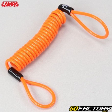 Anti-theft reminder cable Lampa Reminder orange