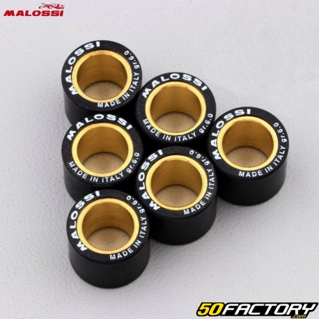 Rulli di variatore 6g 16x13 mm Kisbee,  Agility,  Zip,  Cracker 50 ... Malossi Rotolo HT