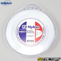 Hilo desbrozadora Ø2 mm nylon redondo Sodipieces transparente (bobina de 65 m)