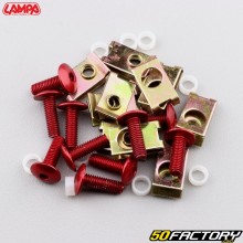 Fairing screws and clips Ø5 mm Lampa red (pack of 10)