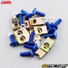 Fairing screws and clips Ø5 mm Lampa blue (pack of 10)