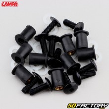 Fairing inserts with Ø5 mm screws Lampa black (pack of 10)