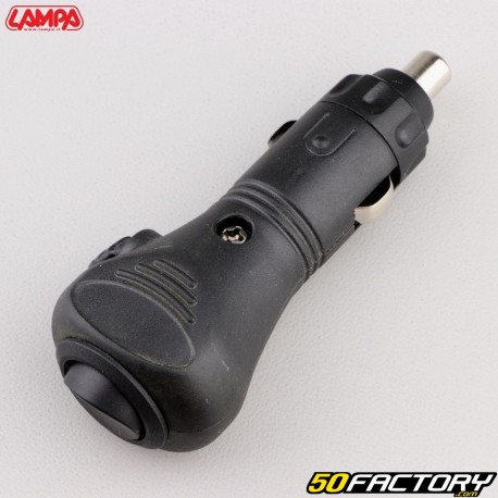 DIN power socket (cigarette lighter) 12/24V 10A Lampa Pin