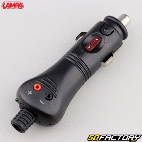 Toma de corriente DIN (encendedor) 12/24V 7.5A Lampa Spinotto