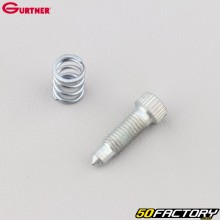 Idle speed screw with carburettor spring Gurtner Peugeot 103, MBK 51 ...