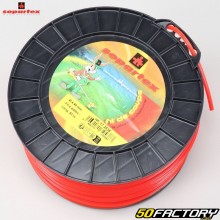 Filo per decespugliatore Ø4.4 mm stella nylon Sopartex rosso (bobina da 83 m)