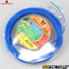 Fil de débroussailleuse Ø1.65 mm étoile nylon Sopartex bleu (bobine de 15 m)