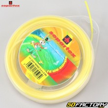 Brushcutter line Ø3 mm round yellow Sopartex nylon (9 m spool)