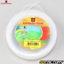 Brushcutter line Ã˜2 mm round transparent Sopartex nylon (15 m spool)