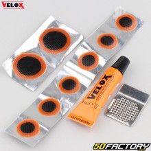 “Racing” bicycle inner tube repair kit (patches and glue) Vélox