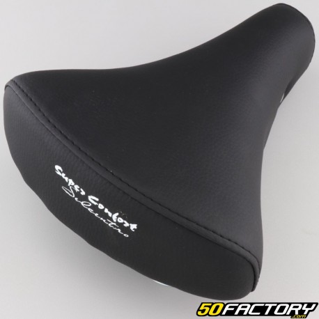 “VTC/city” bike saddle 245x205 mm with black springs