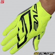 Handschuhe cross Five  MXF Race  neongelb