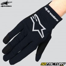 Guantes cross Alpinestars Radar negro y gris