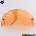 Tela de máscara Fox Racing Mira com sistema destacável laranja transparente