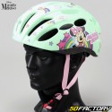 Casco de bicicleta infantil Minnie Mouse verde