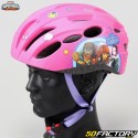 casco de bicicleta para niños Super  Héroe Aventuras rosa