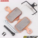 Pastilhas de freio de metal sinterizado para bicicleta Sram Power Elixir completo, Nível...