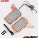 Sram Monobloc Red bicycle sintered metal brake pads, Force...