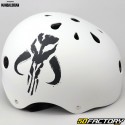 St children&#39;s bicycle helmetar  Wars The Mandalorian gray