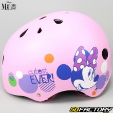 Capacete de bicicleta infantil Minnie Mouse rosa V2