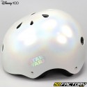 Casco de bicicleta infantil Disney XNUMX Star  Guerras holográficas grises.