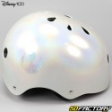 Casco de bicicleta infantil Disney XNUMX Star  Guerras holográficas grises.