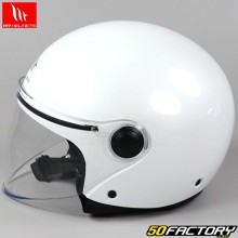 Jet helmet MT Helmets Street S Solid A0 white